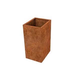 Cortenstaal plantenbak rechthoek middelgroot model